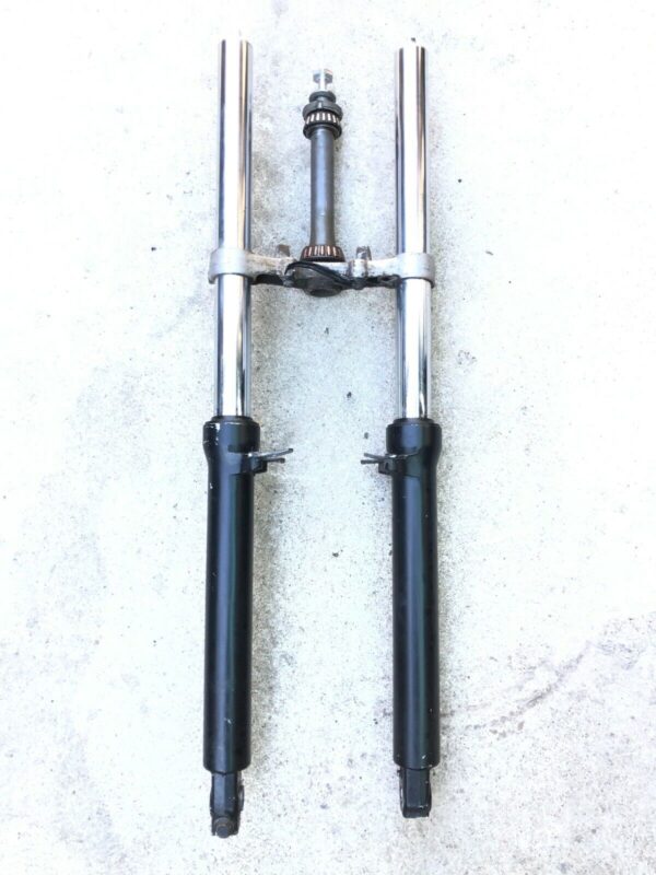 FORCELLA COMPLETA CANOTTO PIASTA STELI STERZO Suzuki GS 500 E GS500E 1989-2003 - immagine 2
