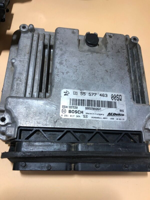 KIT ACCENSIONE CENTRALINA MOTORE OPEL CORSA D 1.3D 07-14 / 0281017364 / 55577463 - immagine 3