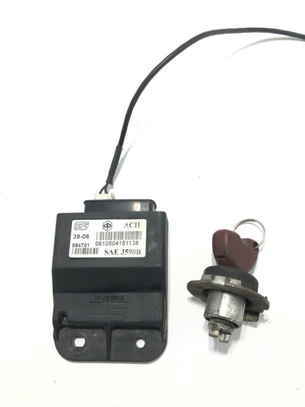 KIT ACCENSIONE CDI CHIAVE PIAGGIO VESPA LX 125 150 CODICE 584701 - immagine 2