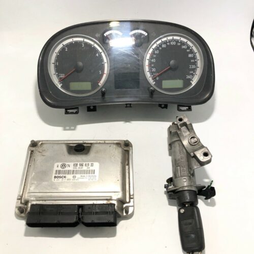 KIT ACCENSIONE CENTRALINA BLOCCHETTO VOLKSWAGEN Golf 4 1.9 D COD: 038906019DD