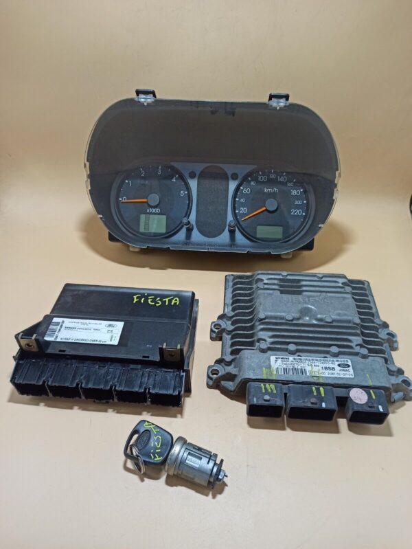 KIT ACCENSIONE CENTRALINA FORD FIESTA 1.4 TDCI 5° 2002 AL 2008 CODICE 2S6A12A650BG