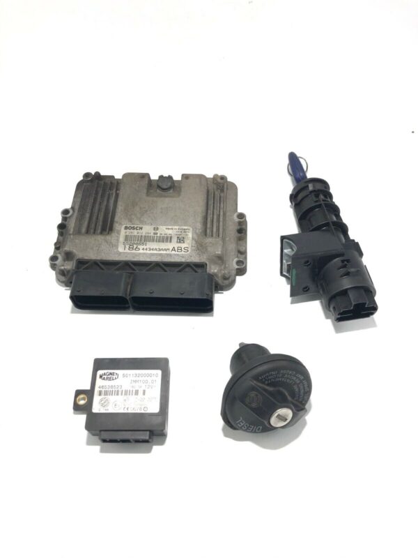 KIT ACCENSIONE CENTRALINA MOTORE FIAT MULTIPLA 1.9 DIESEL CODICE 0281012294