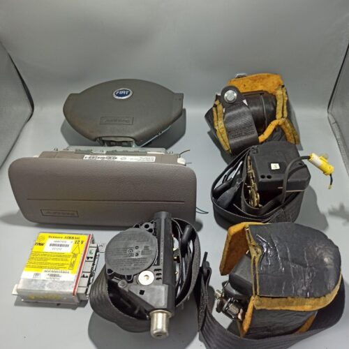KIT AIRBAG CENTRALINA CINTURE FIAT PANDA 2° SERIE CODICE 46807550 / 735411159