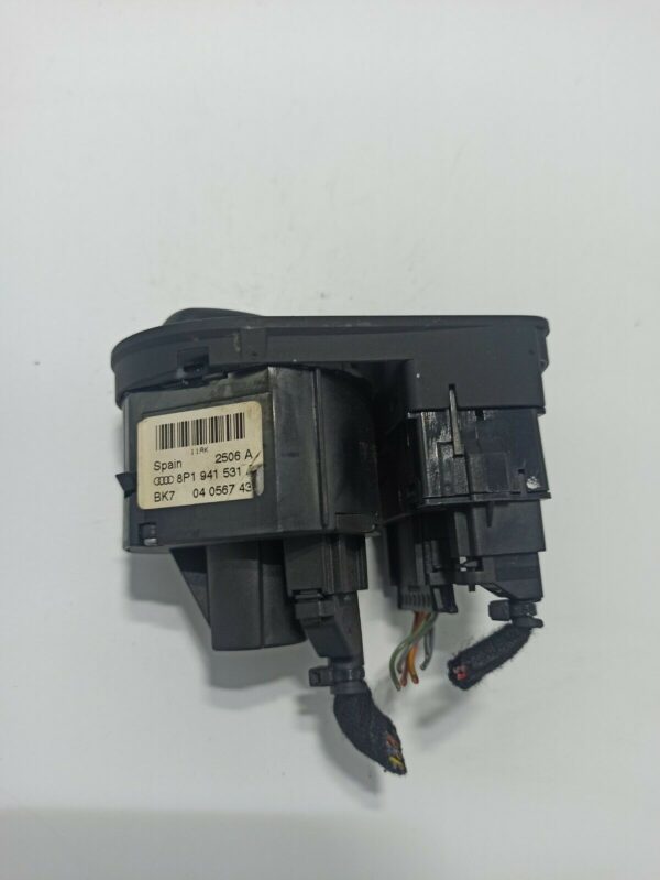COMANDI INTERRUTTORE LUCI FARI AUDI A3 CODICE 8P1941531G - immagine 3