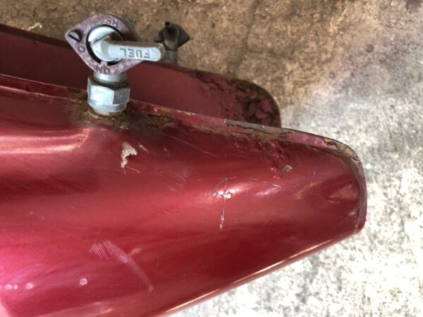 SERBATOIO BENZINA CARBURANTE RUBINETTI MOTO GUZZI V35C-V50C-V65C VEDI FOTO - immagine 9