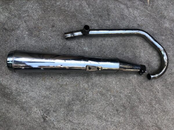 MARMITTA SCARICO TERMINALE COLLETTORE DESTRO LAFRANCONI MOTO GUZZI V65 S191 - immagine 4
