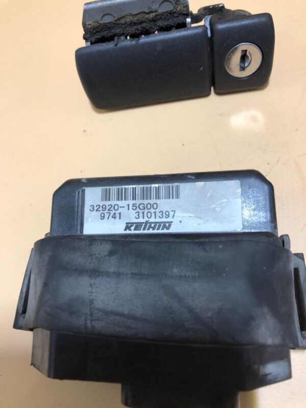KIT ACCENSIONE AVVIAMENTO CENTRALINA COMPLETO SUZUKI BURGMAN 400 CODICE 32920-15G00 - immagine 2