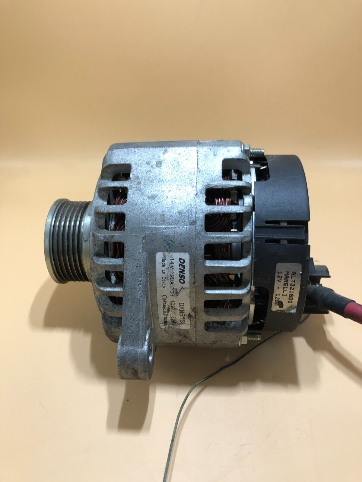 ALTERNATORE ALFA ROMEO 159 / FIAT CROMA / OPEL ZAFIRA SAAB 1.9 JTD 102211-82601 - immagine 3