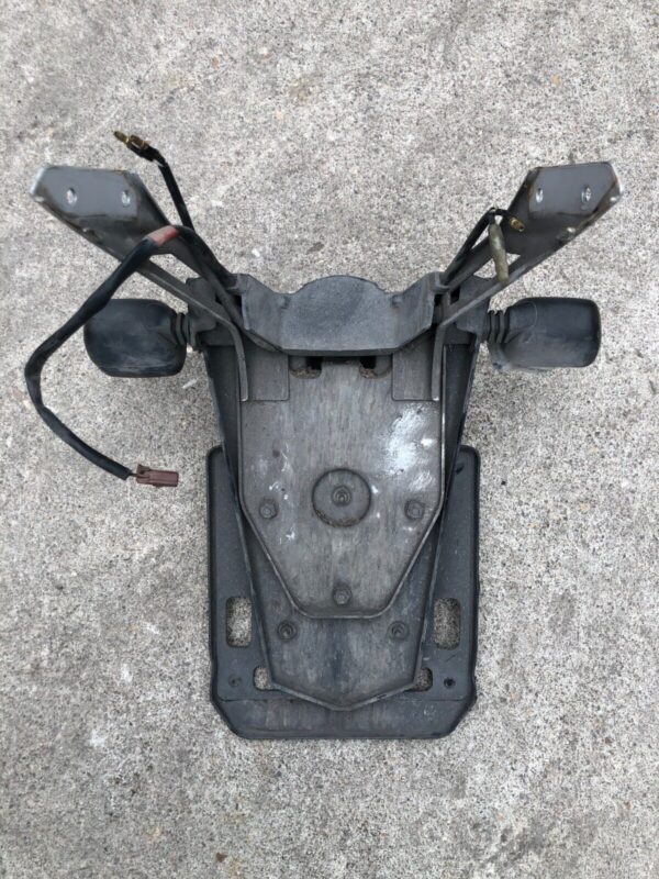 PARAFANGO POSTERIORE PORTA TARGA GILERA NEXUS 500 2003 2004 2005 - immagine 2