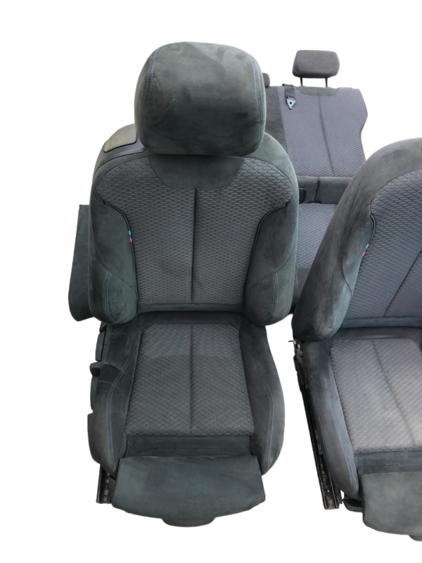 SEDILI TAPPEZZERIA BMW SERIE 1 F21 3 PORTE ALCANTARA 2012 AL 2019 - immagine 2