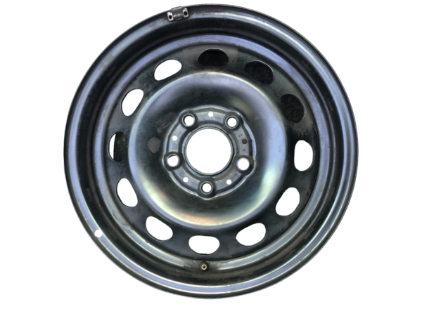 SET 4 CERCHI IN FERRO CON 4 BORCHIE BMW SERIE 1 E87 2004 AL 2013 R16 - immagine 6