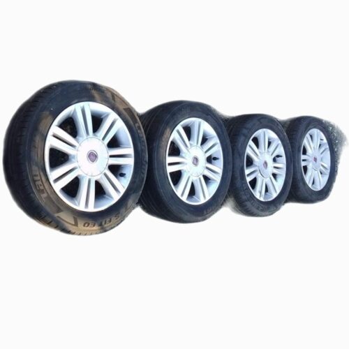📞 SET 4 RUOTE CERCHI IN LEGA FIAT IDEA LANCIA MUSA R15