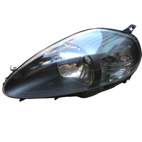 FARO FANALE ANTERIORE SINISTRO GUIDA FIAT GRANDE PUNTO DAL 2008 PARABOLA NERA