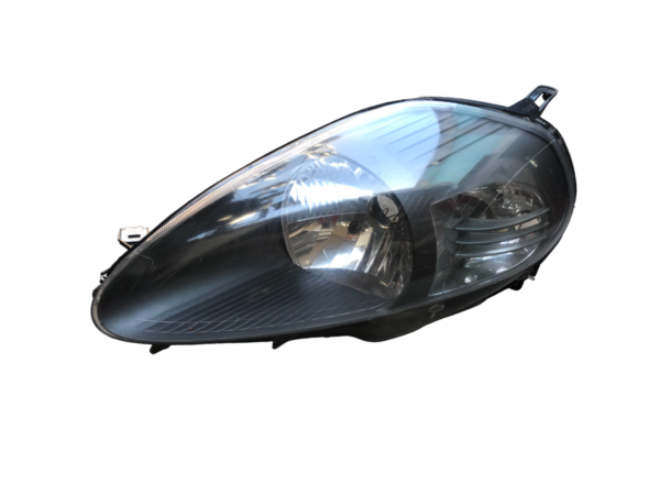 FARO FANALE ANTERIORE SINISTRO GUIDA FIAT GRANDE PUNTO DAL 2008 PARABOLA NERA