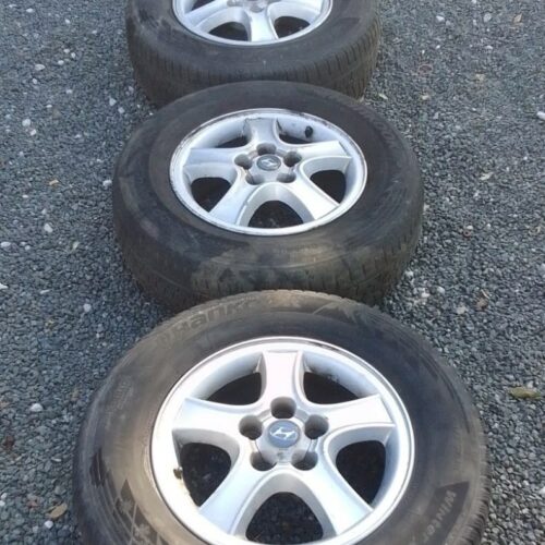 📞 HYUNDAI SANTA FE CERCHI IN LEGA RUOTE PNEUMATICI 225/70 R16