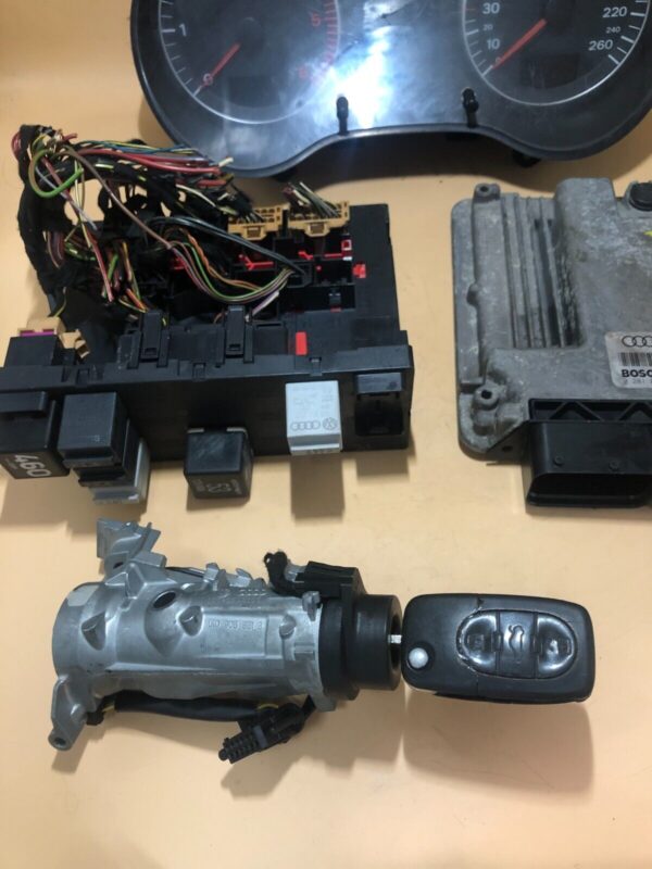 KIT ACCENSIONE CENTRALINA AUDI A3 2.0 TDI 2003 AL 2008 / 03G906016G / 0281011364 - immagine 4