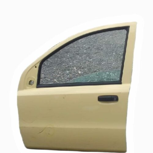 📞 PORTA SPORTELLO VETRO ANTERIORE SINISTRA SX FIAT PANDA 169 2003 AL 2012 GIALLO
