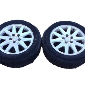 📞 2 CERCHI IN LEGA RUOTE PNEUMATICI ORIGINALI VOLVO V50 205/55 R16