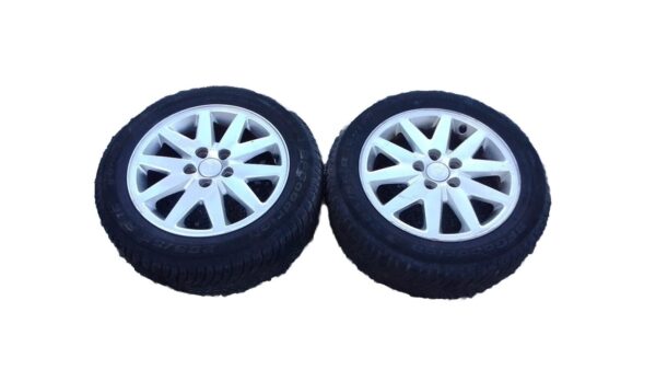 📞 2 CERCHI IN LEGA RUOTE PNEUMATICI ORIGINALI VOLVO V50 205/55 R16