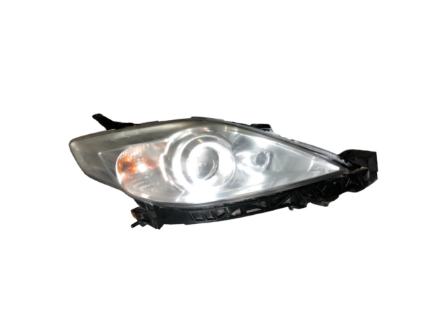 FARO FANALE ANTERIORE DESTRO PASSEGGERO MAZDA 5 RESTYILING 2008 SFONDO BIANCO