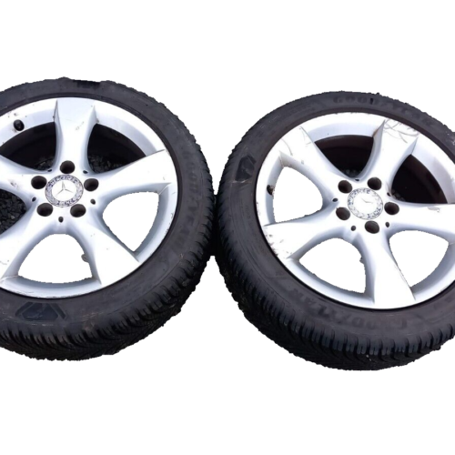 📞 2 CERCHI IN LEGA RUOTE PNEUMATICI MERCEDES CLASSE B 225/45 R17 5 FORI