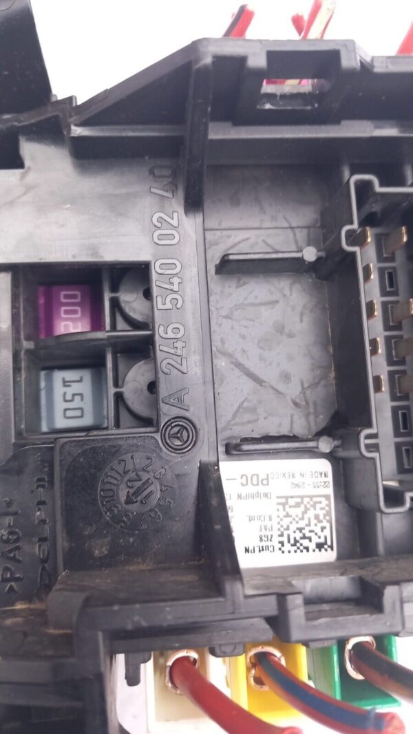 📞 A2465400240 SCATOLA FUSIBILI FUSE BOX ORIGINALE MERCEDES CLASSE B W246 - immagine 3