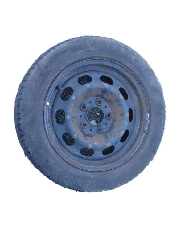 📞  2 CERCHI IN FERRO RUOTE GOMME PNEUMATICI MICHELIN PER BMW SERIE 1 205/55 R16 - immagine 2