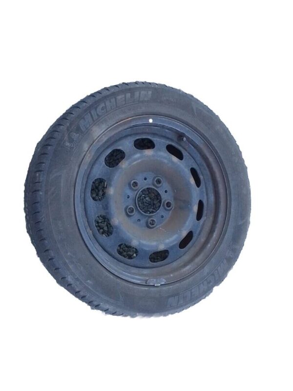 📞  2 CERCHI IN FERRO RUOTE GOMME PNEUMATICI MICHELIN PER BMW SERIE 1 205/55 R16 - immagine 3
