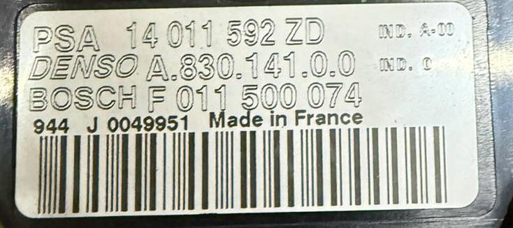 14011592ZD PANNELLO COMANDI CLIMA A/C CITROEN C8 2006 - 2009 DENSO A83014100 - immagine 4