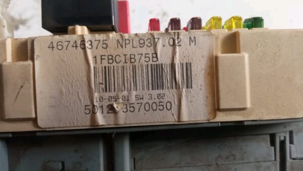 0261206714 735290188 KIT STRUMENTI CENTRALINA BLOCCHETTO 2 CHIAVE ALFA ROMEO 147 - immagine 12