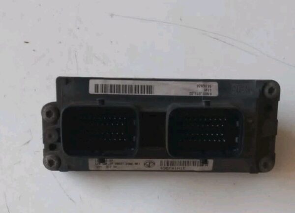 55192636 61027500 KIT BLOCCHETTO CHIAVE CENTRALINA MOTORE FIAT PANDA 1.2 BENZINA - immagine 7