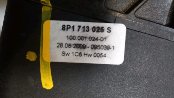 8P1713026S LEVA CAMBIO AUTOMATICO POMELLO CAVI CUFFIA  ORIGINALE AUDI A3 8P - immagine 7