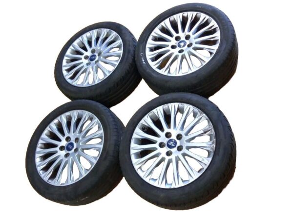 CERCHI IN LEGA RUOTE PNEUMATICI ORIGINALI  FORD FOCUS CMAX 215 / 50 R17 5 FORI - immagine 3