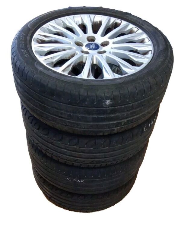 CERCHI IN LEGA RUOTE PNEUMATICI ORIGINALI  FORD FOCUS CMAX 215 / 50 R17 5 FORI - immagine 8