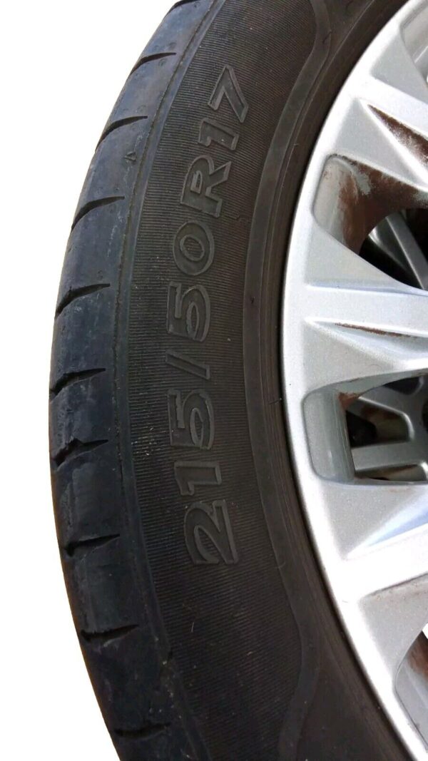 CERCHI IN LEGA RUOTE PNEUMATICI ORIGINALI  FORD FOCUS CMAX 215 / 50 R17 5 FORI - immagine 9