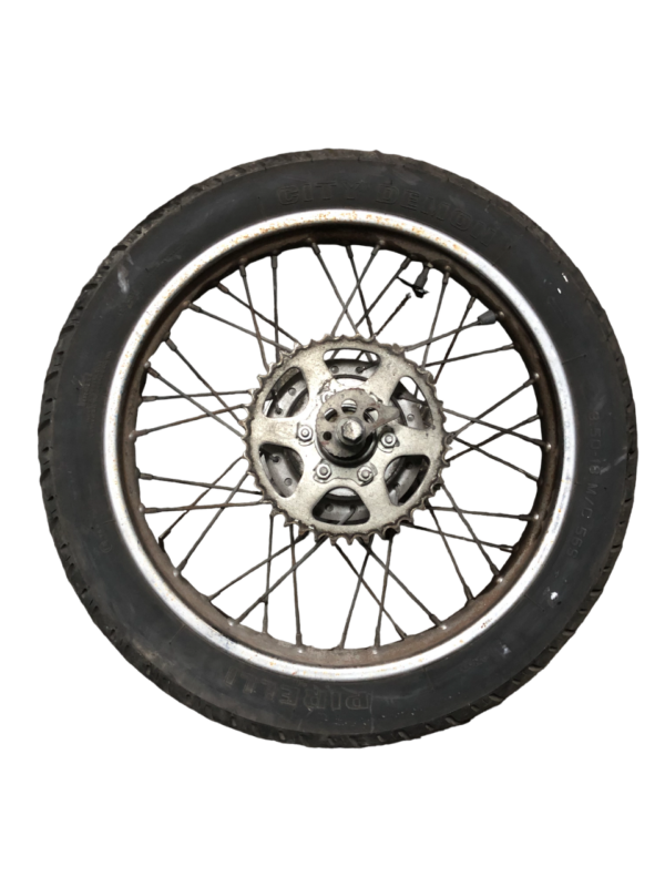 CERCHIO RUOTA POSTERIORE YAMAHA SR 250 CLASSIC 1997 1998 LEGGI - immagine 4