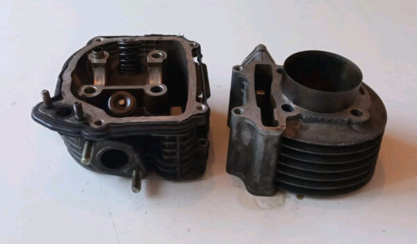 KBF KY-3 TESTA TESTATA CILINDRO VALVOLE  PISTONE GRUPPO TERMICO KYMCO - immagine 3