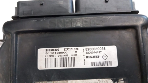 KIT ACCENSIONE CENTRALINA MOTORE BENZINA RENAULT SCENIC  8200059086  8200029342B - immagine 15
