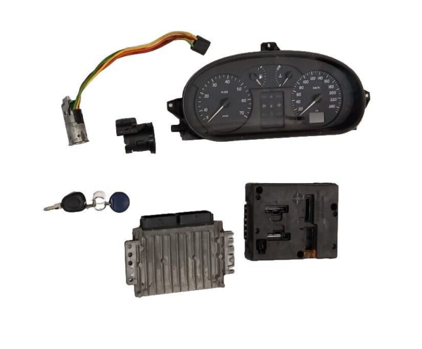 KIT ACCENSIONE CENTRALINA MOTORE BENZINA RENAULT SCENIC  8200059086  8200029342B