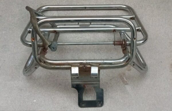 PORTAPACCHI POSTERIORE ORIGINALE PIAGGIO VESPA GTS CROMATO - immagine 5