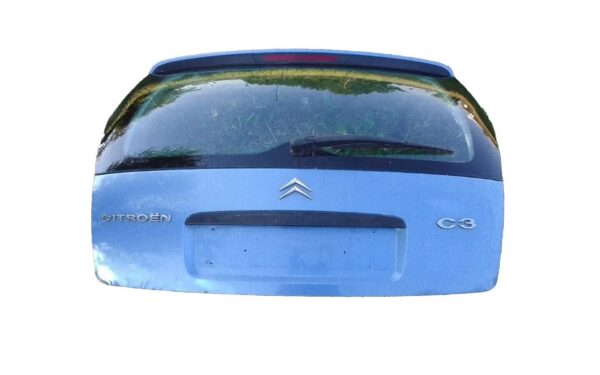 PORTELLONE COFANO BAGAGLIAIO LUNOTTO  POSTERIORE CITROEN C3 2002 AL 2009 BLU