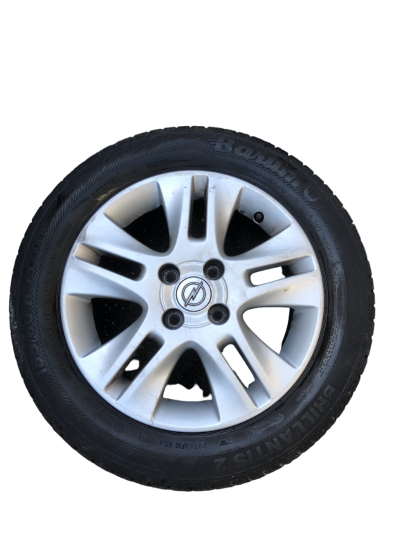 SET KIT 4 CERCHI IN LEGA RUOTA OPEL AGILA B 2° SERIE 2007 AL 2015 - immagine 3