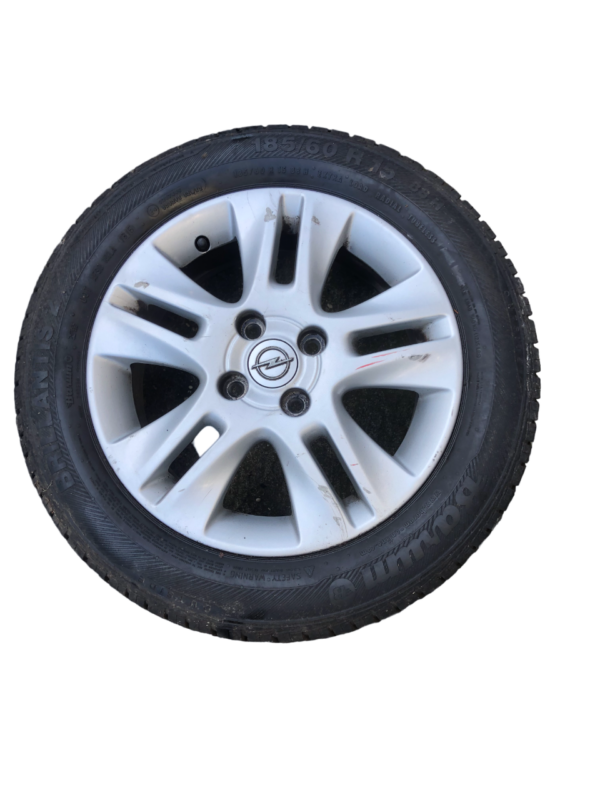 SET KIT 4 CERCHI IN LEGA RUOTA OPEL AGILA B 2° SERIE 2007 AL 2015 - immagine 4