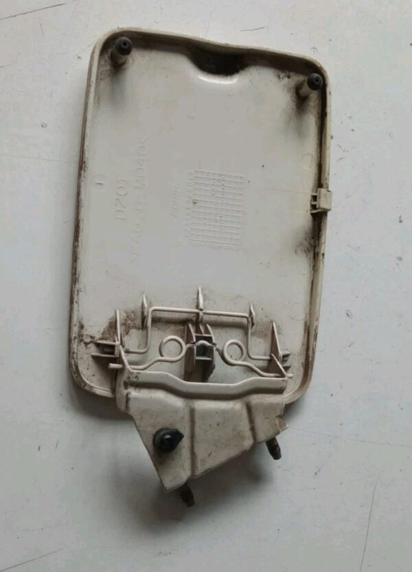 SPORTELLO TAPPO SERBATOIO CARBURANTE BENZINA DIESEL PANDA 2003 AL 2012 BIANCO - immagine 3