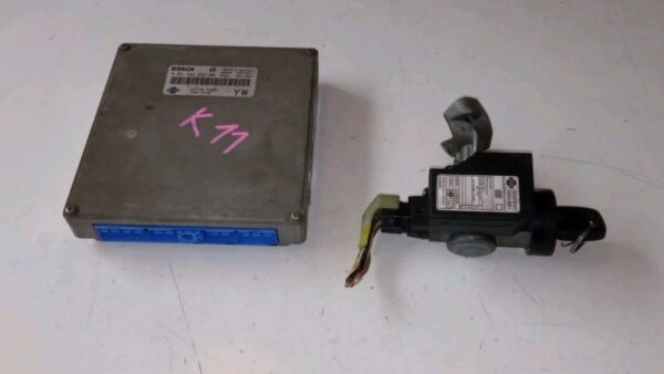 0261204243 2371074B01 KIT CENTRALINA  BLOCCHETTO CHIAVE NISSAN MICRA K11 BENZINA - immagine 3