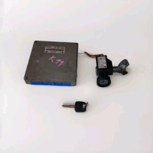 0261204243 2371074B01 KIT CENTRALINA  BLOCCHETTO CHIAVE NISSAN MICRA K11 BENZINA