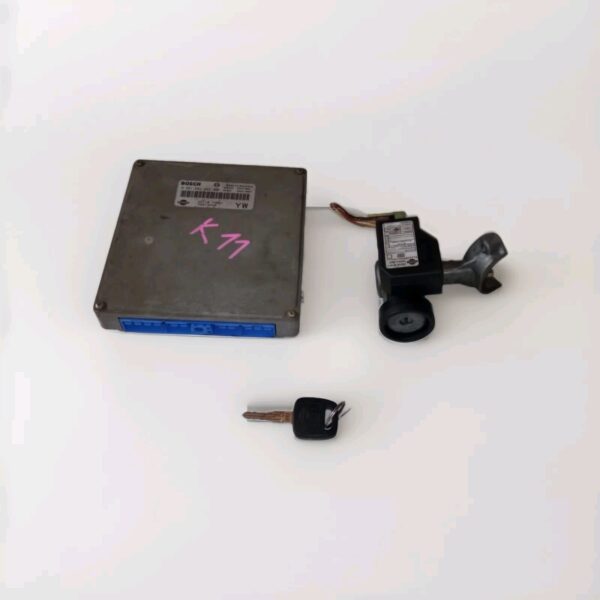 0261204243 2371074B01 KIT CENTRALINA  BLOCCHETTO CHIAVE NISSAN MICRA K11 BENZINA
