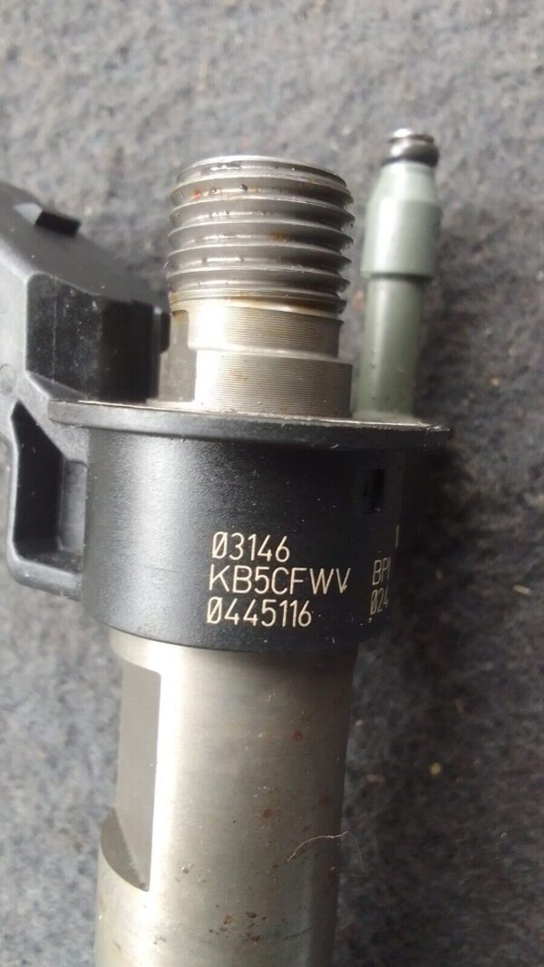 0445116024 03145 KB5UFWV SET 5 INIETTORI INIETTORE  2.0 3.0 BMW 120d 320d 520d D - immagine 7