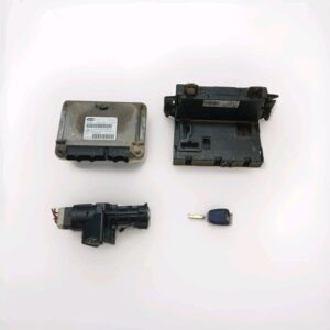 55196260 51783782 KIT BLOCCHETTO CHIAVE CENTRALINA MOTORE FIAT PANDA 2 SERIE