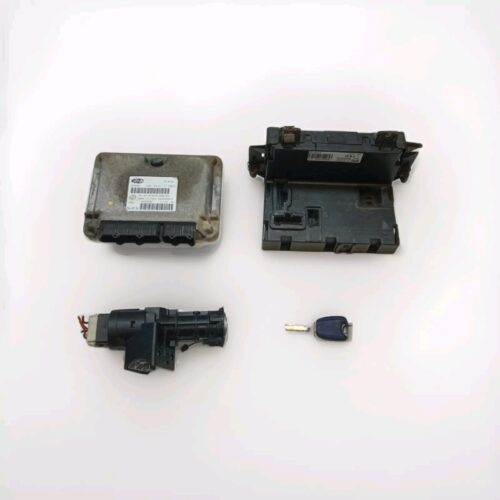 55196260 51783782 KIT BLOCCHETTO CHIAVE CENTRALINA MOTORE FIAT PANDA 2 SERIE